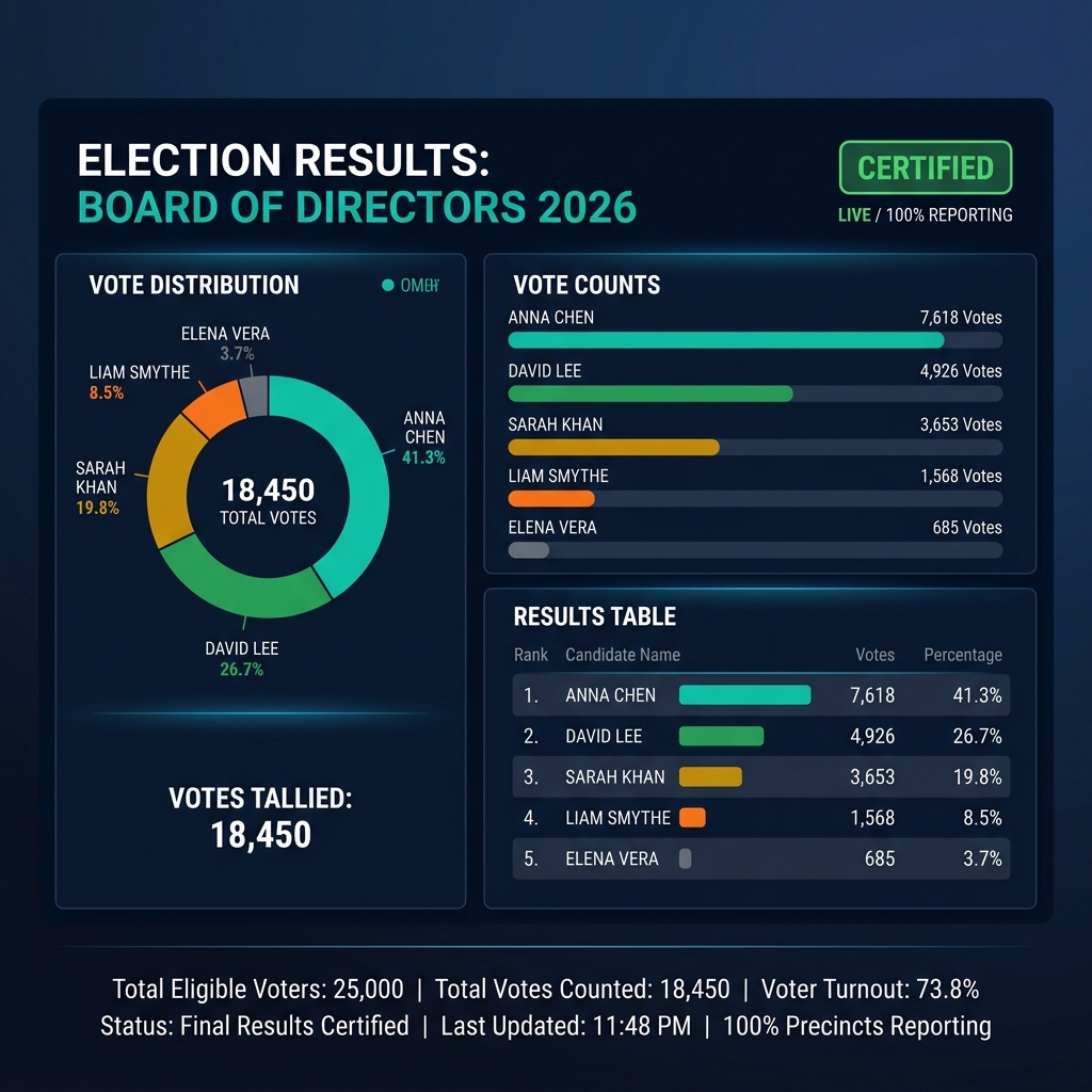 Results Dashboard